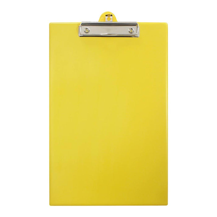 OSC Foolscap PVC Clipboard, Yellow FPCB5SYW