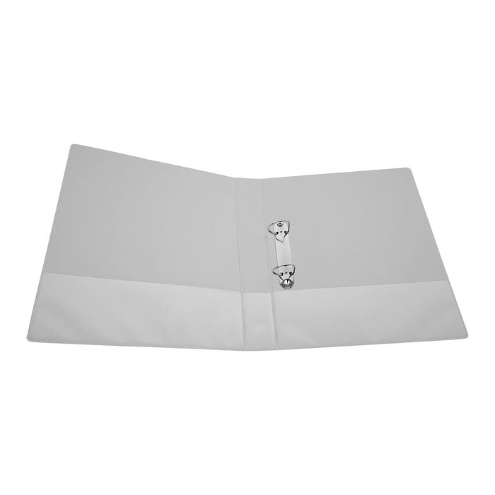 OSC Overlay Insert Cover A4 Ring Binder 2/38 - White FPRB2D38WT