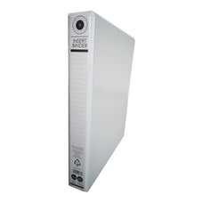 OSC Overlay Insert Cover A4 Ring Binder 4/25 - White FPRB4D25WT