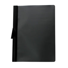 OSC Report Cover Slide Clip A4 Black FPRC838