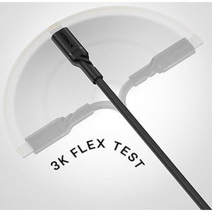 OtterBox Lightning/USB Data Transfer Cable - 1 m Lightning/USB Data Transfer Cable - First End: USB Type A - Second End: Lightning - Black IM4914283