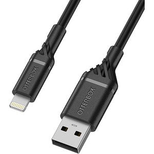 OtterBox Lightning/USB Data Transfer Cable - 1 m Lightning/USB Data Transfer Cable - First End: USB Type A - Second End: Lightning - Black IM4914283