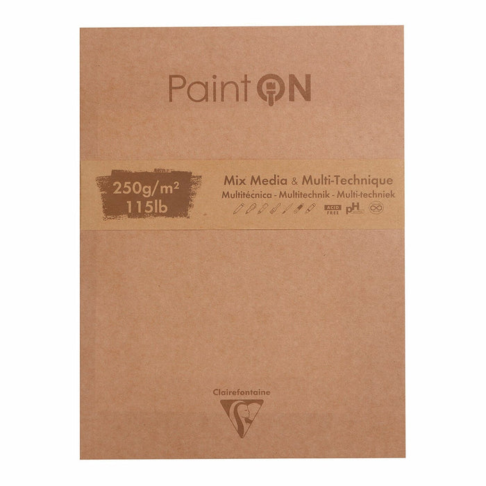 PaintON Pad Deckle Edge Assorted 23cm x 30.5cm 50 sheets FPC975172C