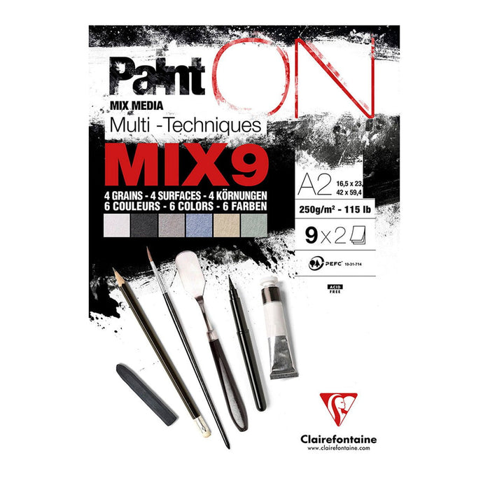 PaintON Pad MIX9 A2 18 sheets FPC960079C