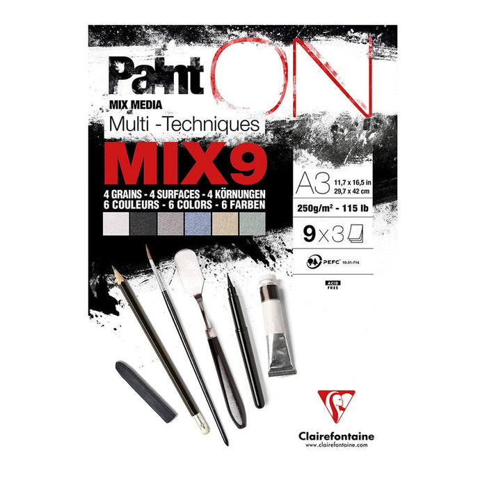 PaintON Pad MIX9 A3 27 sheets FPC960078C
