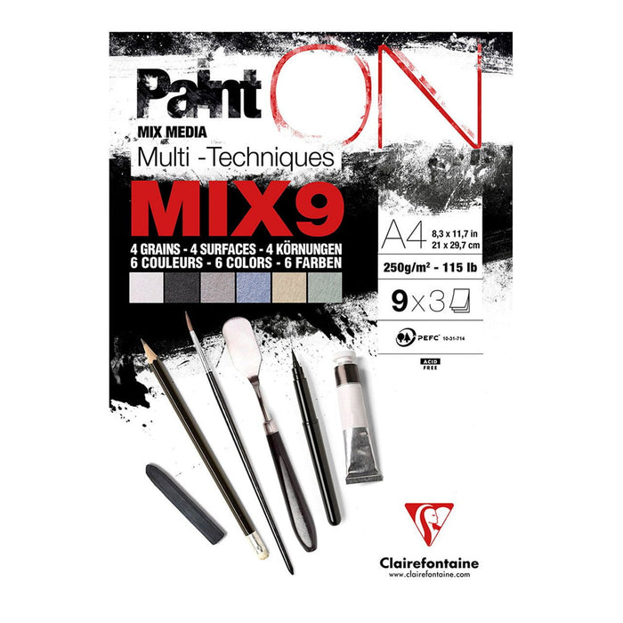 PaintON Pad MIX9 A4 27 sheets FPC960076C