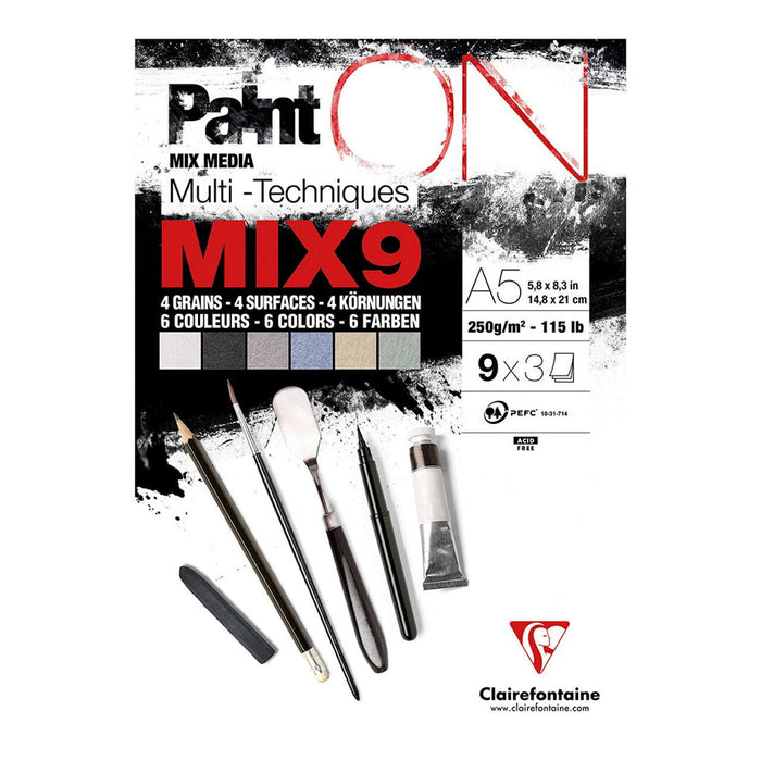 PaintON Pad MIX9 A5 27 sheets FPC960074C