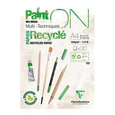 PaintON Recycled Paper Pad White A4 30 sheets FPC975741C
