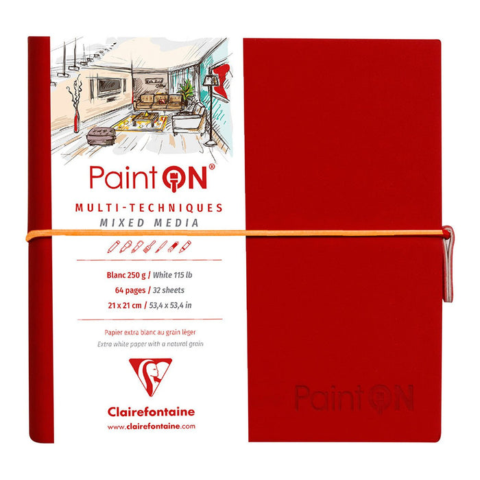 PaintON Stitchbook White 19x19cm 250g 32 sheets FPC975435C