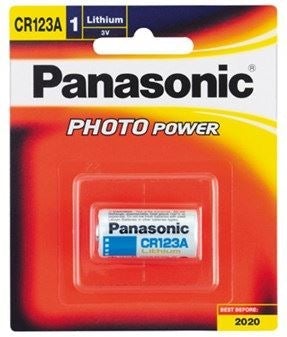 Panasonic CR-123A Photo Lithium 3V Camera Battery DVPA4667