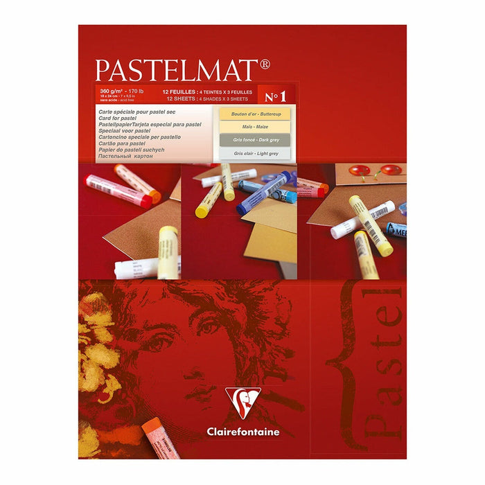 Pastelmat Pad No. 1 - 12 sheets 18cm x 24cm FPC96016C