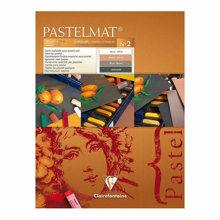 Pastelmat Pad No. 2 - 12 sheets 18cm x 24cm FPC96005C