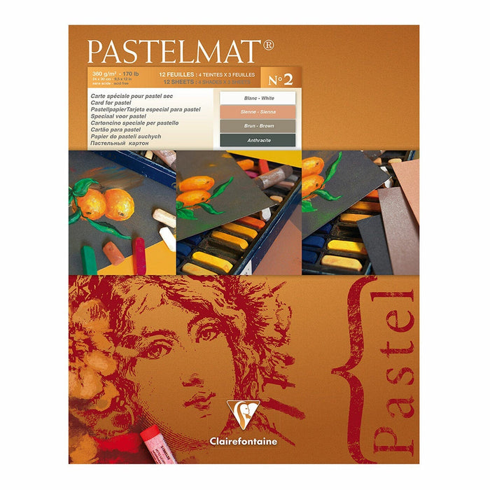 Pastelmat Pad No. 2 - 12 sheets 24cm x 30cm FPC96007C