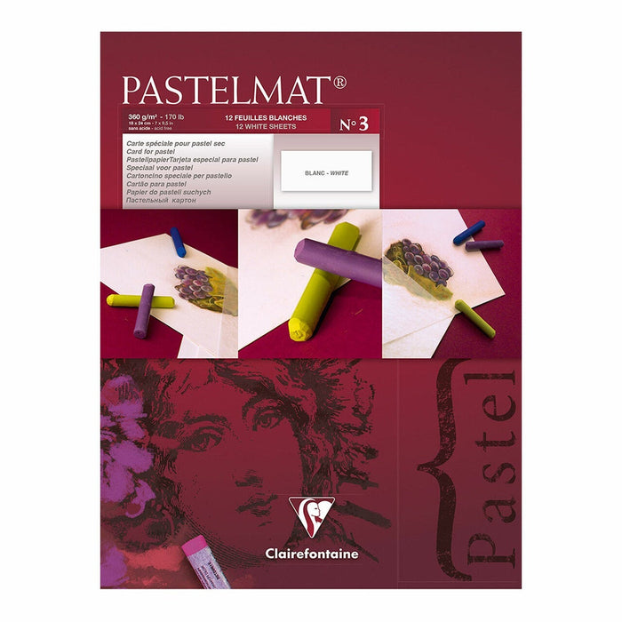 Pastelmat Pad No. 3 - 12 sheets 18cm x 24cm FPC96001C