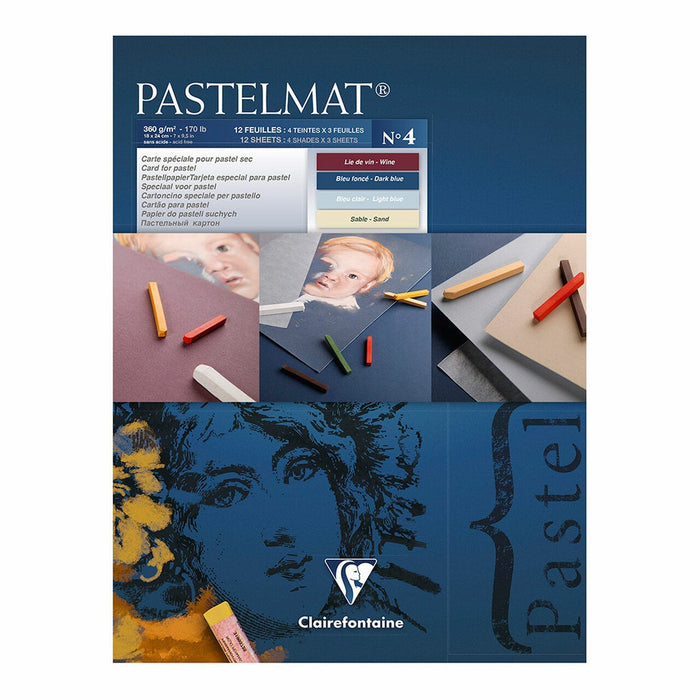 Pastelmat Pad No. 4 - 12 sheets 18cm x 24cm FPC96110C