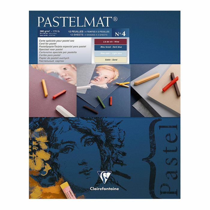 Pastelmat Pad No. 4 - 12 sheets 24cm x 30cm FPC96111C