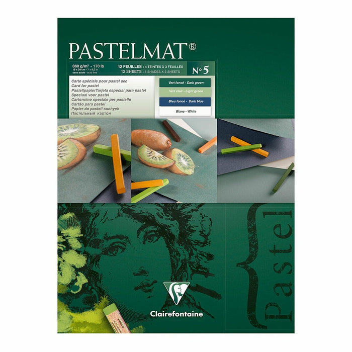 Pastelmat Pad No. 5 - 12 sheets 18cm x 24cm FPC96113C