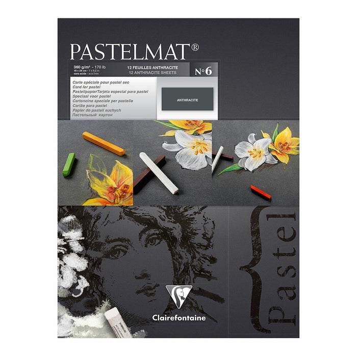 Pastelmat Pad No. 6 Anthracite - 18cm x 24cm FPC96003C