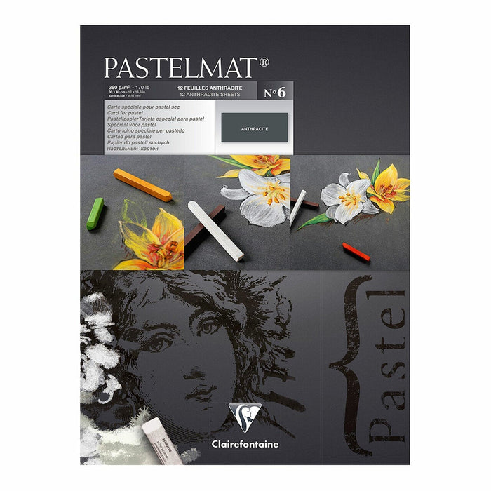 Pastelmat Pad No. 6 Anthracite - 30cm x 40cm FPC96050C