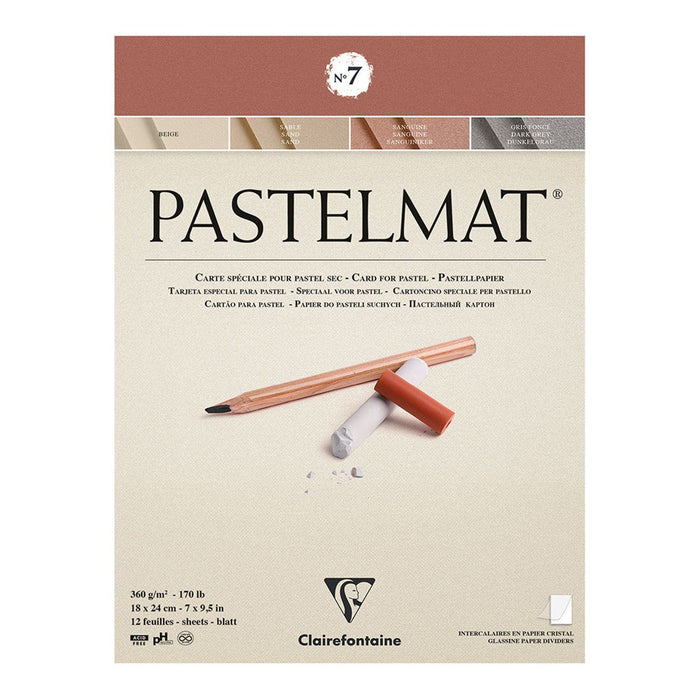 Pastelmat Pad No. 7 18x24cm 12sh FPC96052C