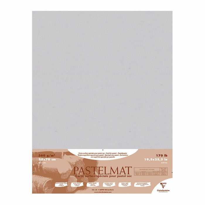 Pastelmat Paper 50cm x 70cm Light Grey - Pack of 5 FPC96020C