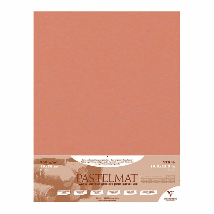 Pastelmat Paper 50cm x 70cm Sienna - Pack of 5 FPC96012C