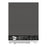 Pastelmat Paper, 50x70cm, Anthracite, Pack of 5 FPC96009CA