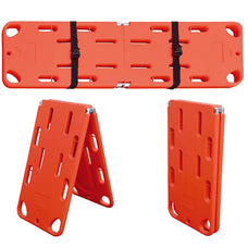 Patient Backboard SF, Lightweight & Durable Plastic - Folds Once in the Middle DTPARA30SF