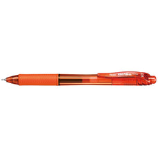 Pentel BLN105 Retractable Energel 0.5mm Pen Orange - Pack of 12 AOBLN105-F