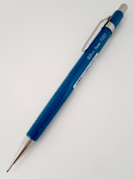 Pentel Drafting Mechanical Pencil P207 Blue Barrel 0.7mm AOP207-C