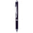 Pentel Energel Ballpoint Pen Retractable 0.7mm BLP77 Ink Black (Pack of 12) AOBLP77-A