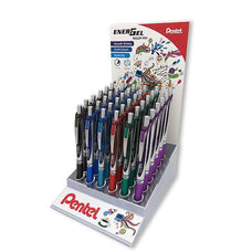 Pentel Energel Gel Roller Pen Retractable BL77 0.7mm - Pack of 36 AOBL77BASIC-DP