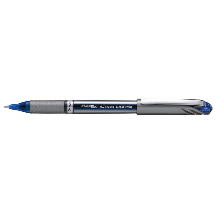 Pentel Energel Gel Roller Pen Stick BL27 0.7mm Blue - Pack of 12 AOBL27-C