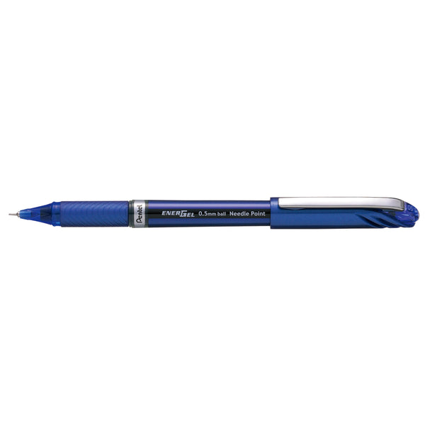 Pentel Energel Gel Roller Pen Stick BLN25 Needle Point Blue