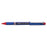 Pentel Energel Gel Roller Pen Stick BLN25 Needle Point 0.5mm Red - Pack of 12 AOBLN25-B