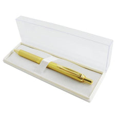 Pentel Energel Retractable 0.7mm Gel Pen + Gift Box - Black Ink / Gold Barrel AOBL407X-PBOX