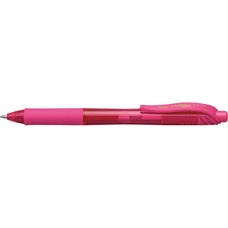 Pentel Energel-X Gel Roller Pen Retractable BL107 0.7mm Pink - Pack of 12 AOBL107-P