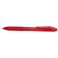 Pentel Energel-X Gel Roller Pen Retractable BL107 0.7mm Red - Pack of 12 AOBL107-B