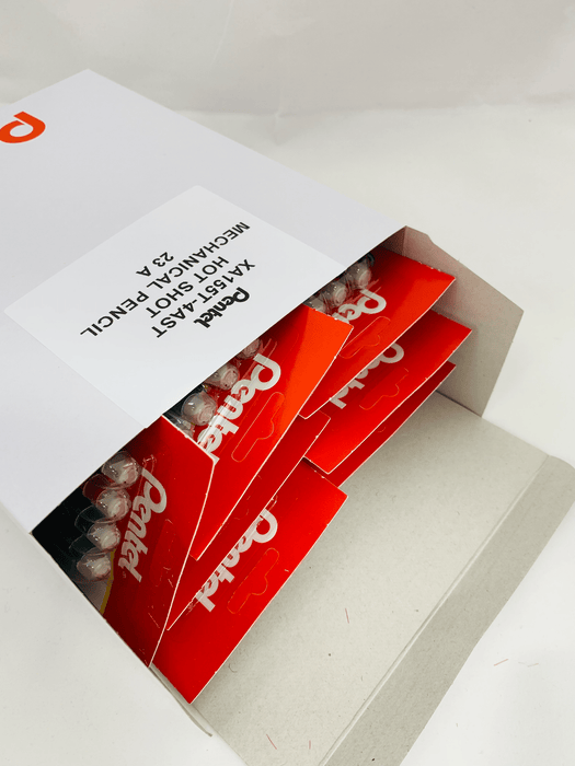 Pentel Fiesta Mechanical Pencil Xa155t 0.5Mm Assorted Pack 4 H/S AOXA155T-4AST