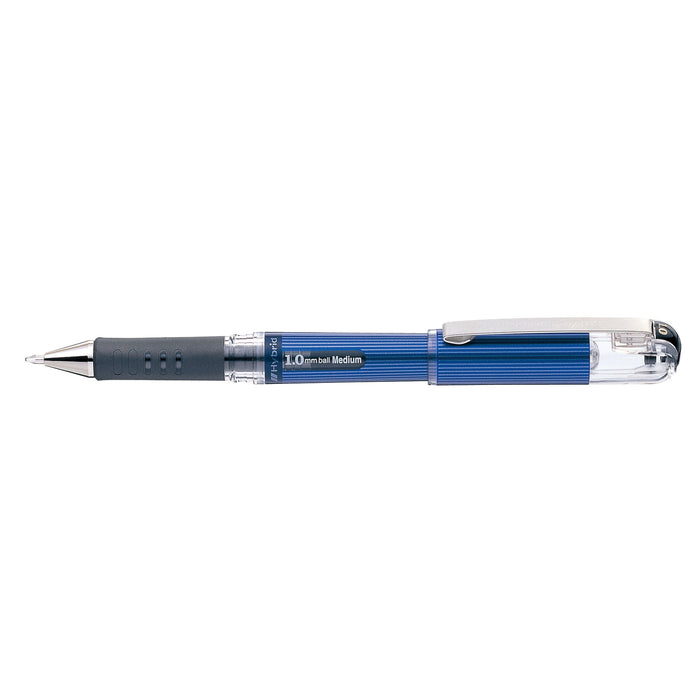 Pentel Hybrid Gel Grip Dx Gell Roller Pen Stick K230 1.0mm Black - Pack of 12 AOK230-A