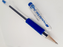 Pentel K116 Hybrid Gel Grip Roller Pen 0.6mm Blue - Pack of 12 AOK116-C