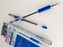 Pentel K116 Hybrid Gel Grip Roller Pen 0.6mm Blue - Pack of 12 AOK116-C