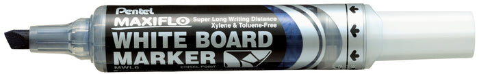 Pentel Maxiflo Whiteboard Marker Chisel Tip, Blue AOMWL6-C