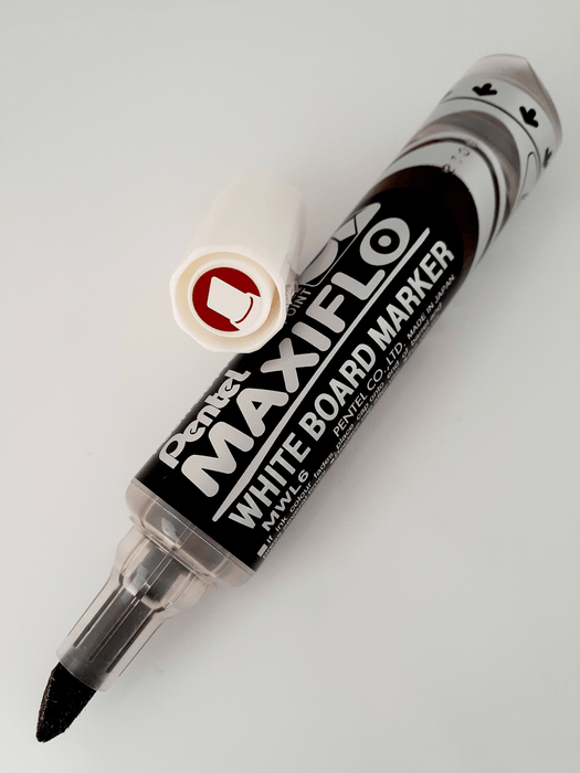 Pentel Maxiflo Whiteboard Marker Chisel Tip Brown AOMWL6-E