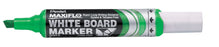 Pentel Maxiflo Whiteboard Marker Chisel Tip, Green AOMWL6-D