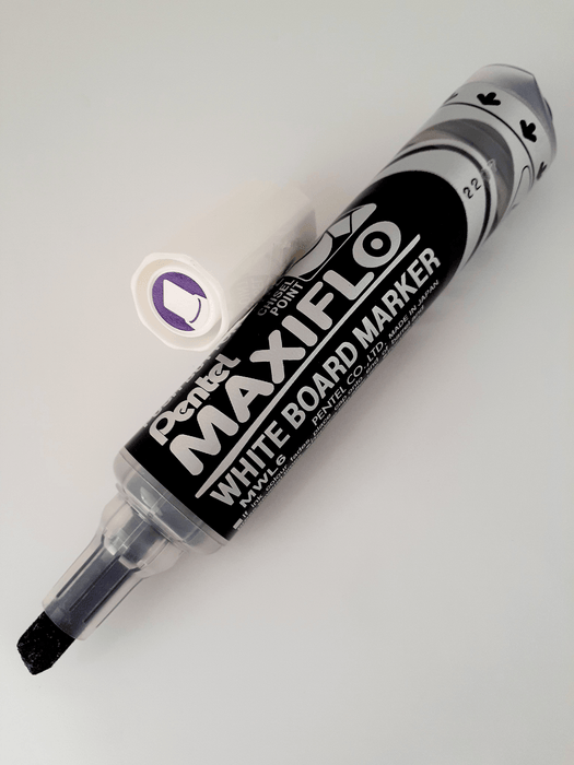 Pentel Maxiflo Whiteboard Marker Chisel Tip Violet AOMWL6-V