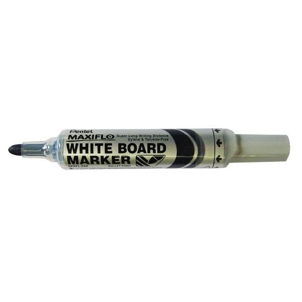 Pentel Maxiflo Whiteboard Marker Fine Tip Blue AOMWL5M-C