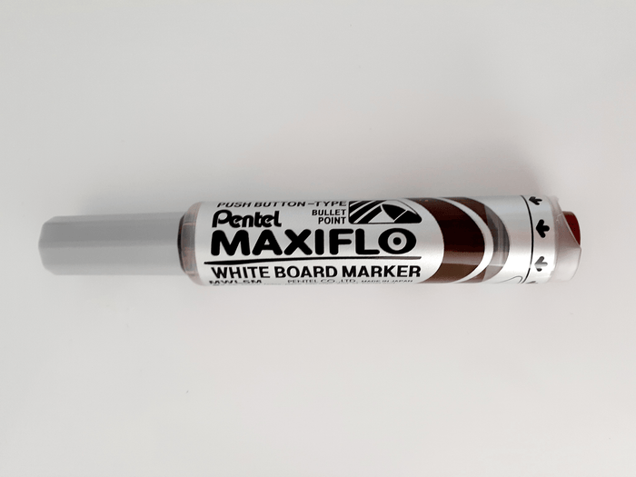 Pentel Maxiflo Whiteboard Marker Fine Tip Brown AOMWL5M-E