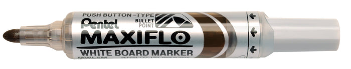 Pentel Maxiflo Whiteboard Marker Fine Tip Brown AOMWL5M-E