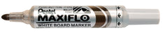 Pentel Maxiflo Whiteboard Marker Fine Tip Brown AOMWL5M-E